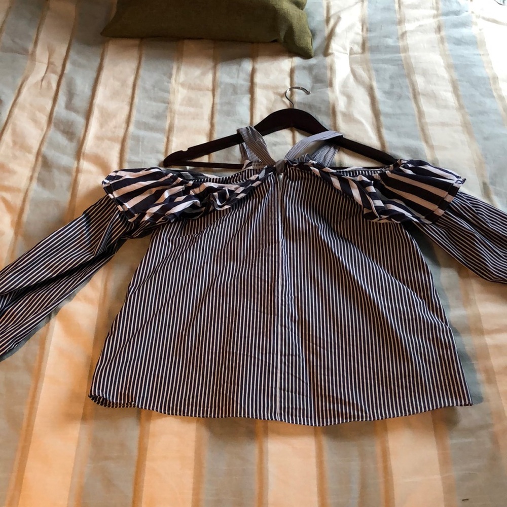 JCrew off shoulder top